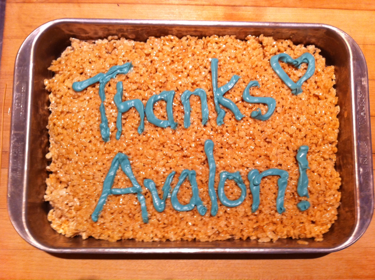 Thanks, Avalon!